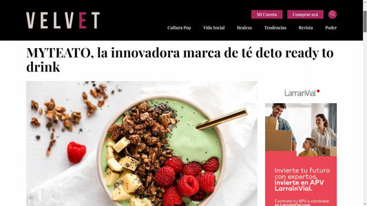 MyTeato en Revista Velvet | Innovación, Sustentabilidad y Nuevas Oportunidades