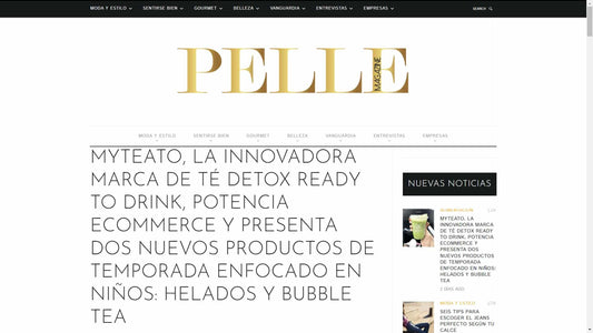 MyTeato en Pelle Magazine | Innovación, Sustentabilidad y Nuevos Lanzamientos