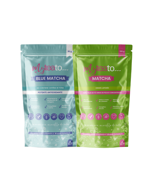 Té Matcha + Té Blue Matcha
